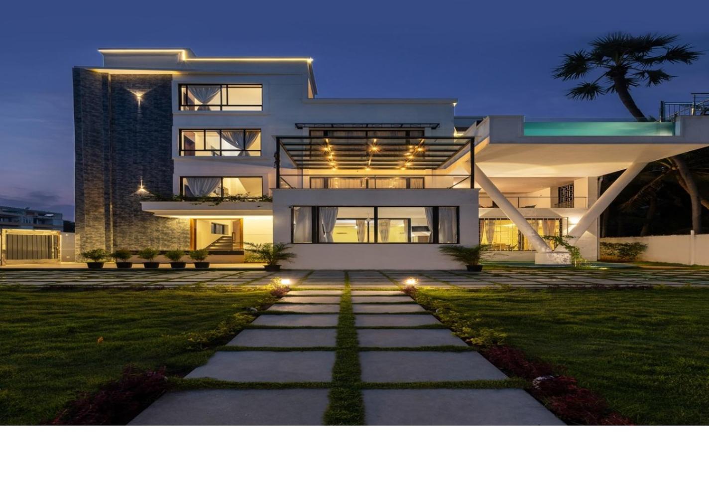 The Serene Shores - Luxury Private Villa Пондичерри Экстерьер фото